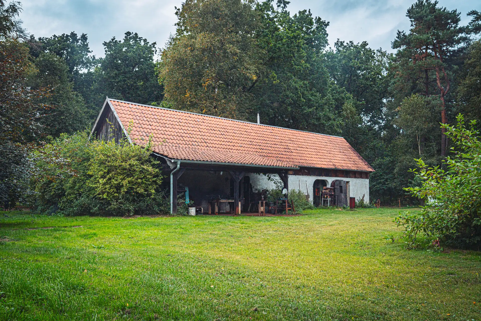 Die Moorschmiede von außen — ankommen, durchatmen, den Alltag hinter sich lassen