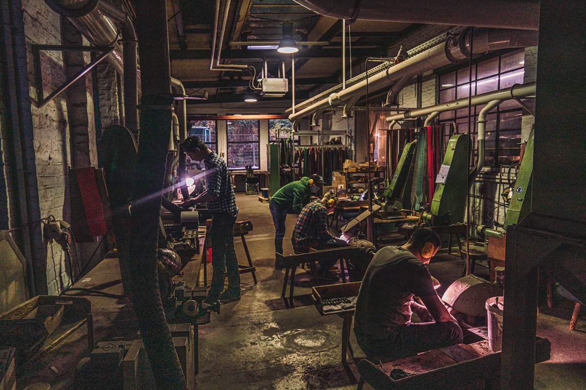 Blick in die Werkstatt von Otter-Messer in Solingen