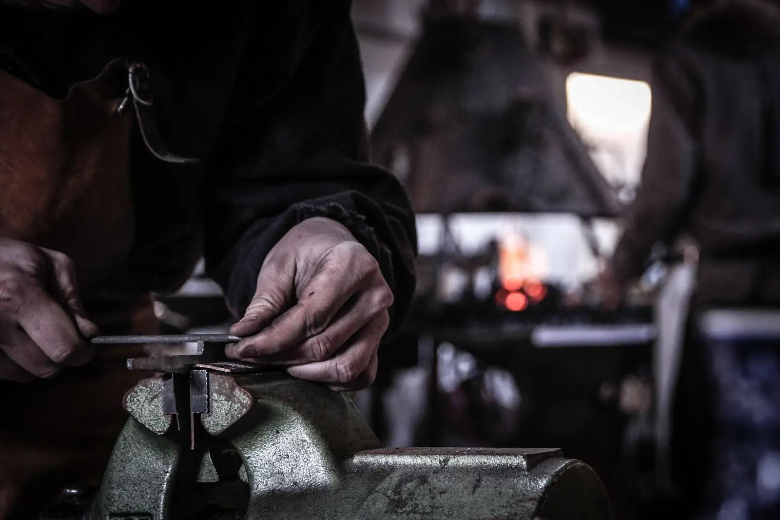 In der Moorschmied-Werkstatt