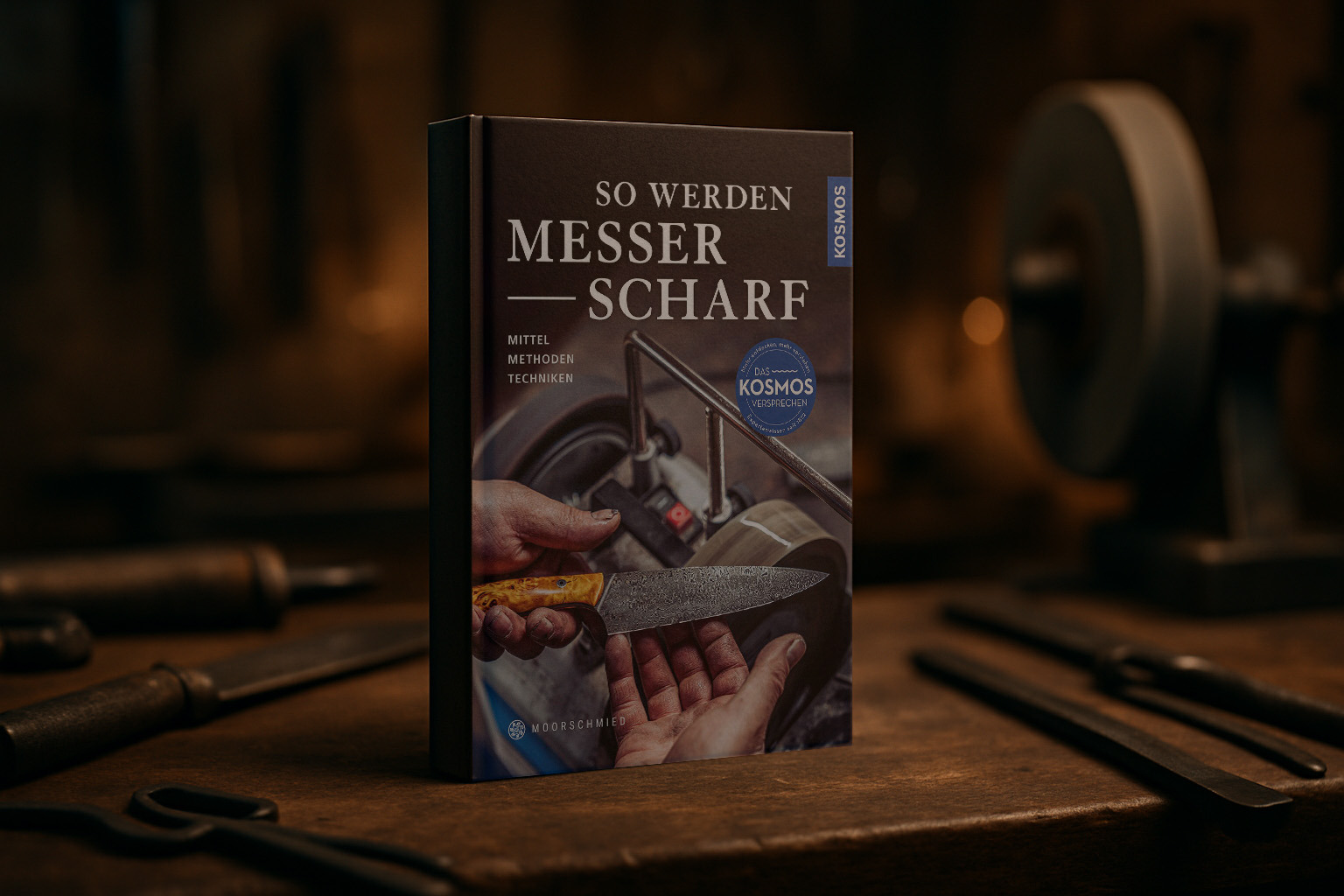 So werden Messer scharf — Fachbuch von Moorschmied, KOSMOS Verlag